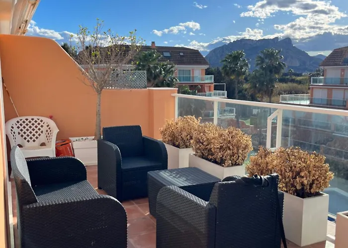 Atico Duplex Frente Al Mar En Apartamento Dénia